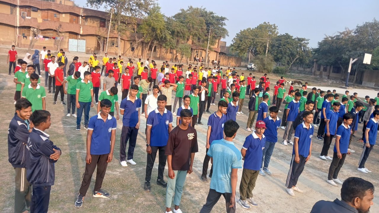 First day parade preparation for republic day  in jnv kaushambi 
