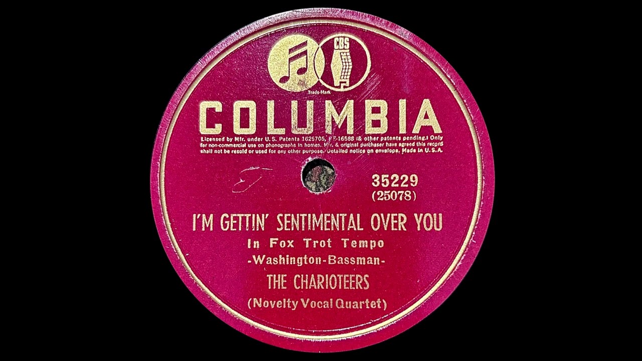 CD: The Charioteers - I'm Gettin' Sentimental Over You