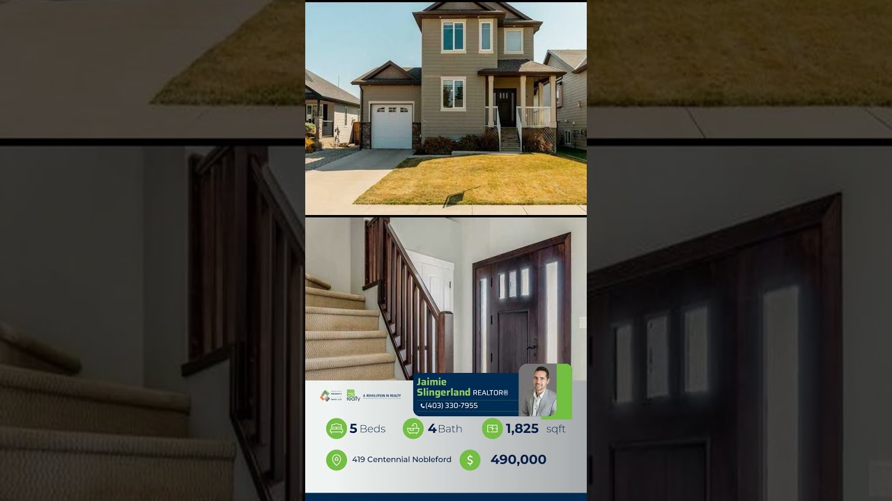 Check out my listing
Address: 419 Centennial Nobleford, Alberta T0L1S0