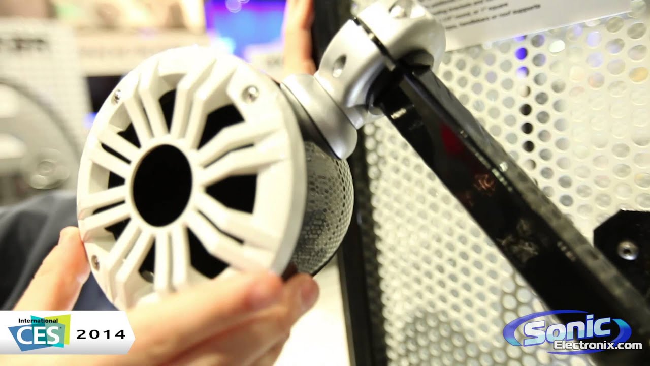 Kicker Marine Speaker Enclosures | CES 2014
