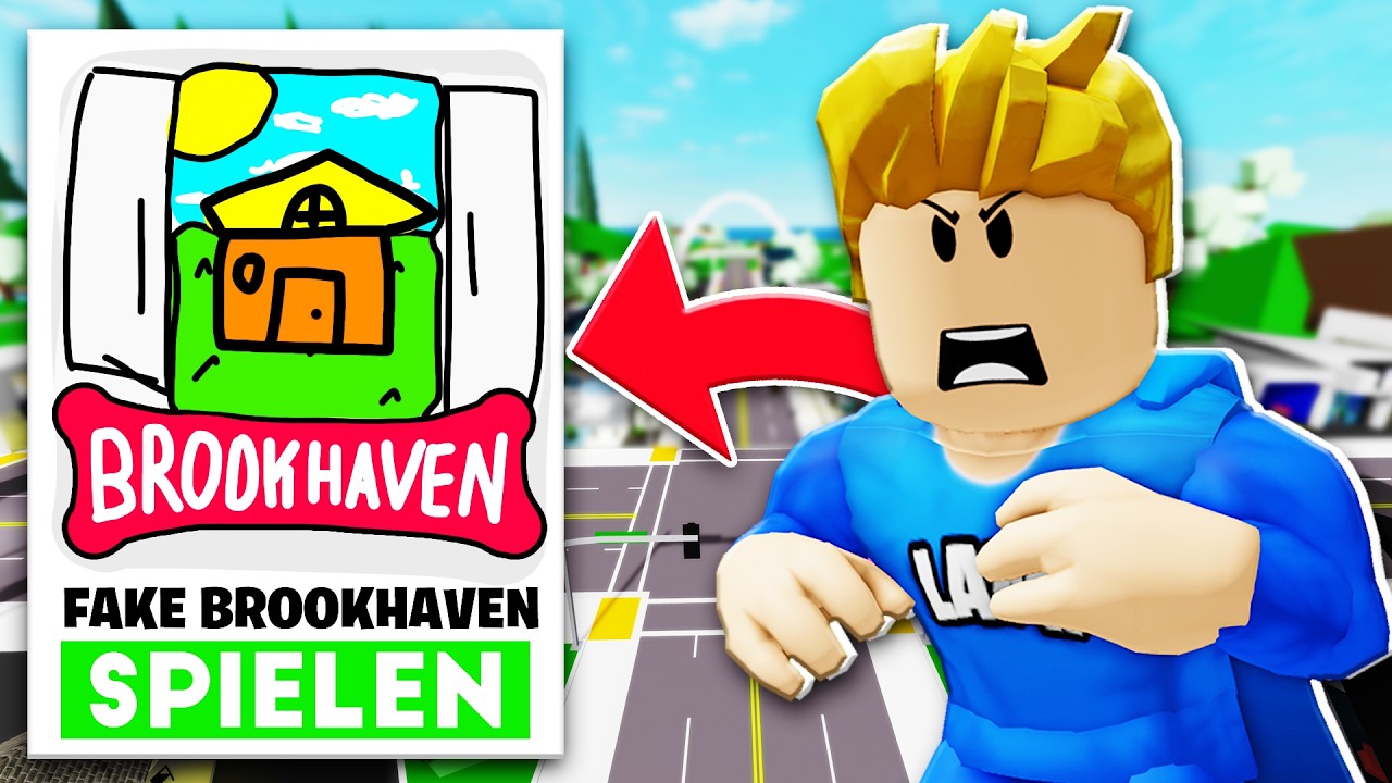 ich TESTE FAKE Brookhaven SPIELE in Roblox.. (mein EIGENES Brookhaven?)