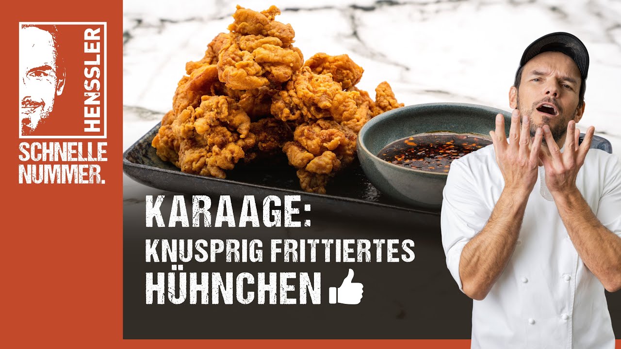 Schnelles Karaage Rezept von Steffen Henssler