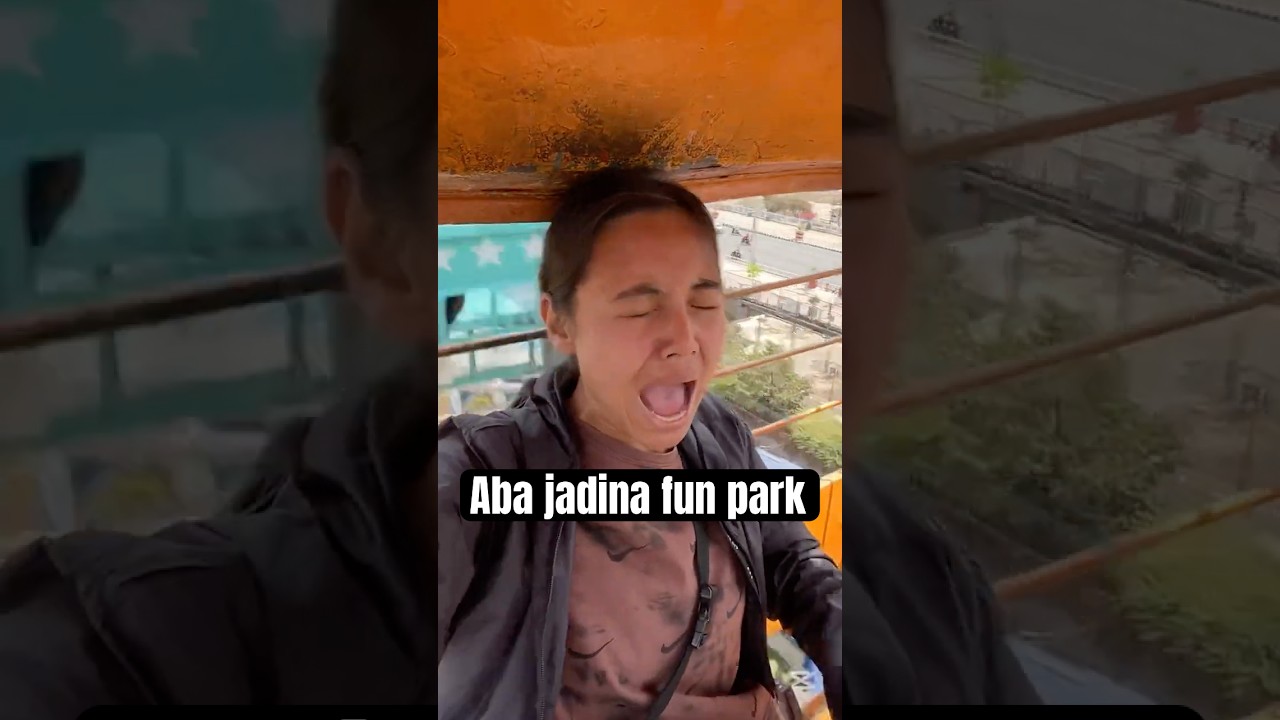 Dar lagyo my lord 🤣 rote ping ma | Kathmandu fun park |@Anju_vine