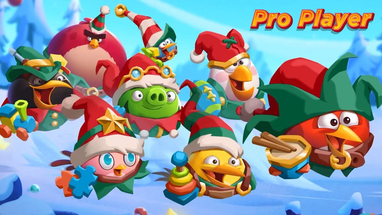 Happy Merry Christmas 2024 - Angry Birds 2 New Hat Set | Santa&rsquo;s Helpers Hat Set