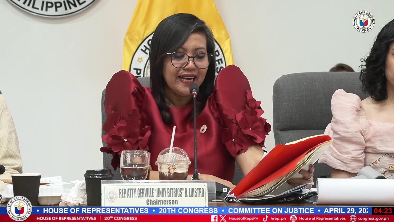 COMMITTEE ON JUSTICE (APRIL 29, 2026)