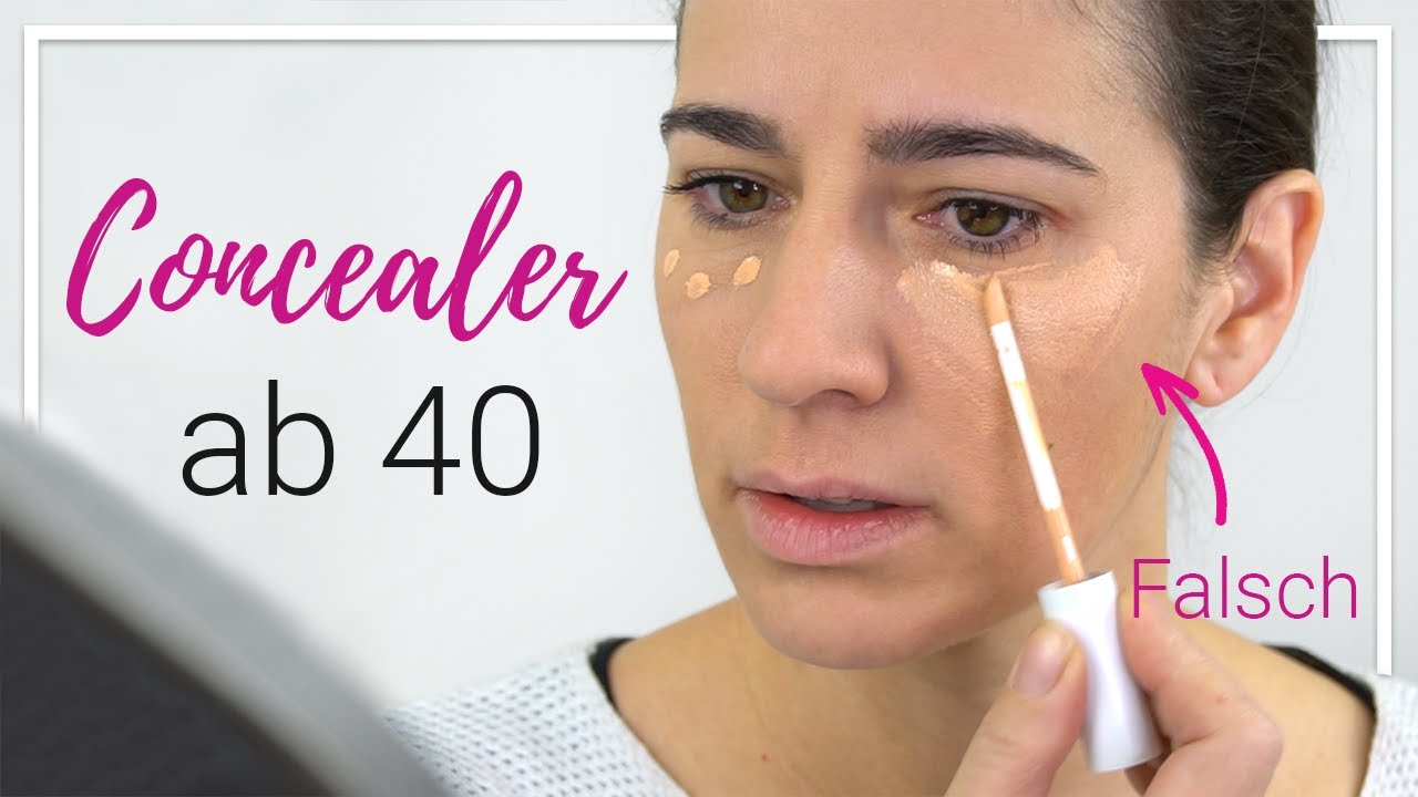 Concealer ab 40 - Tipps f&uuml;r die reifere Haut