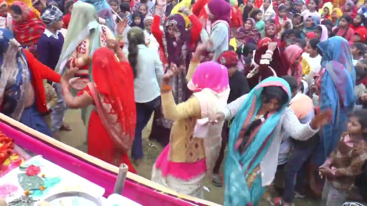 हिमांशु माधव जी की श्रीमत भागवत कथा नौगांव में 