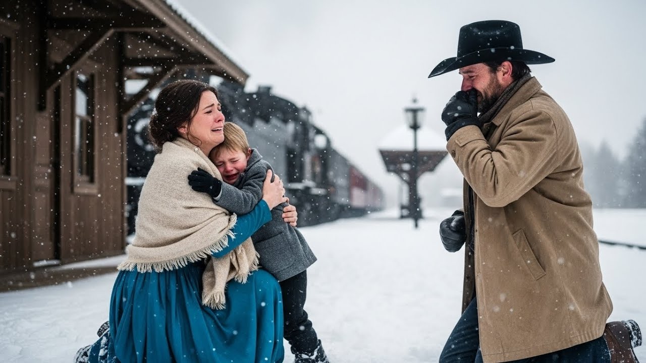 'No One's Coming for You' — But A Cowboy's Broken Son Ran to Her Screaming 'Mama!'