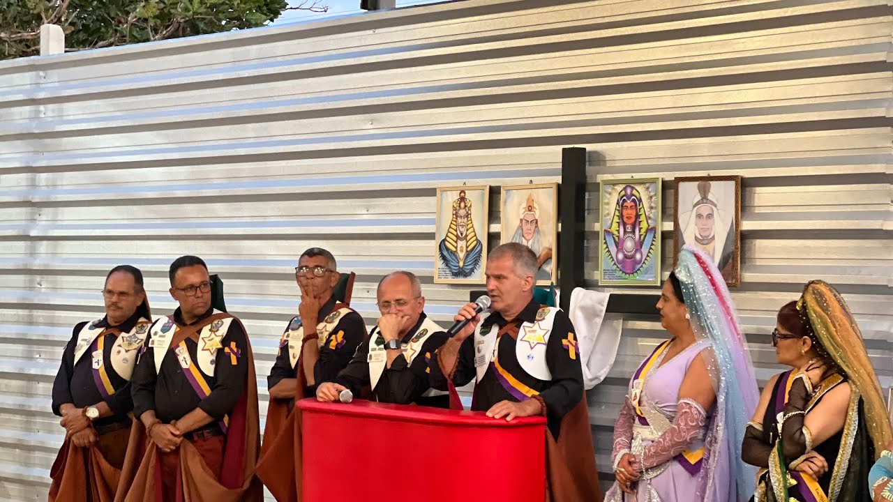 Reconsagração de adjuntos e povos, Templo Agavano do amanhecer (Garanhuns-PE) 13/04/2025