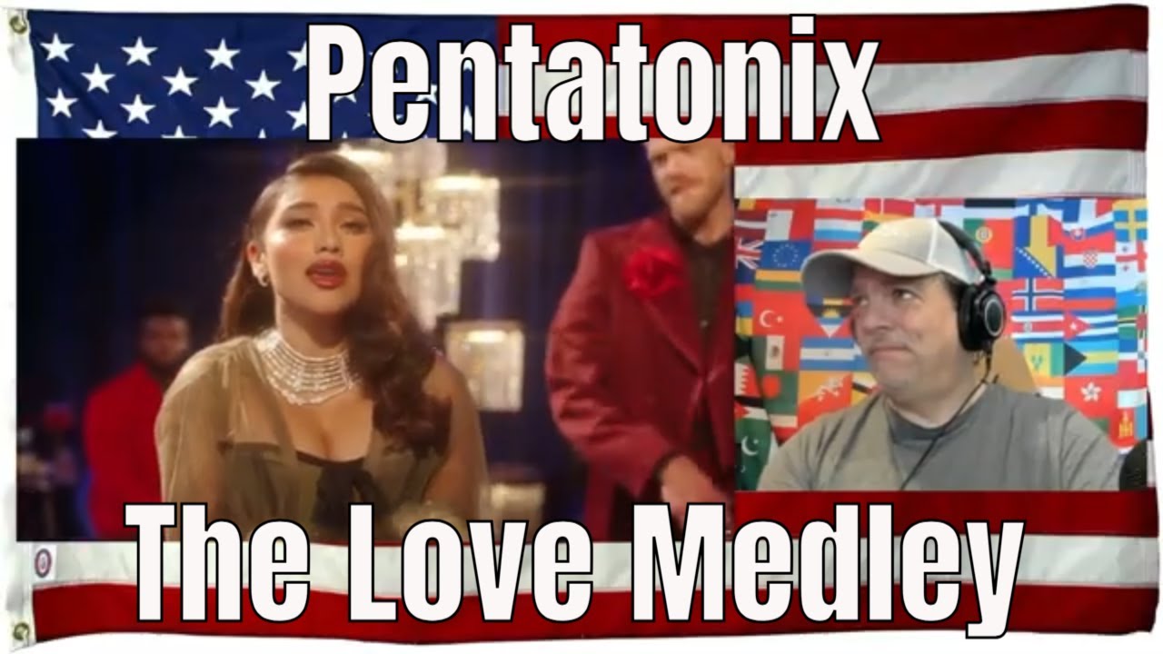Pentatonix - The Love Medley - REACTION