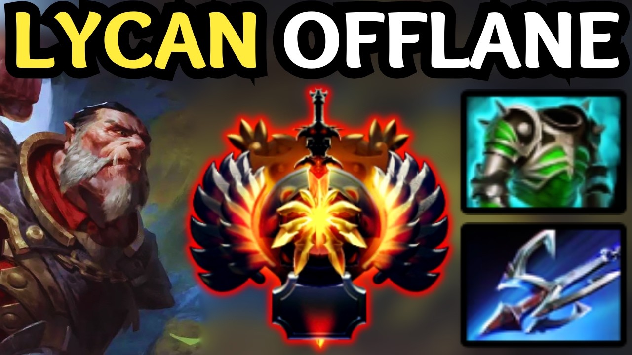 🔥 Lycan OFFLANE Madness — Unstoppable Summon Army! 🔥 Dota 2 Offlane
