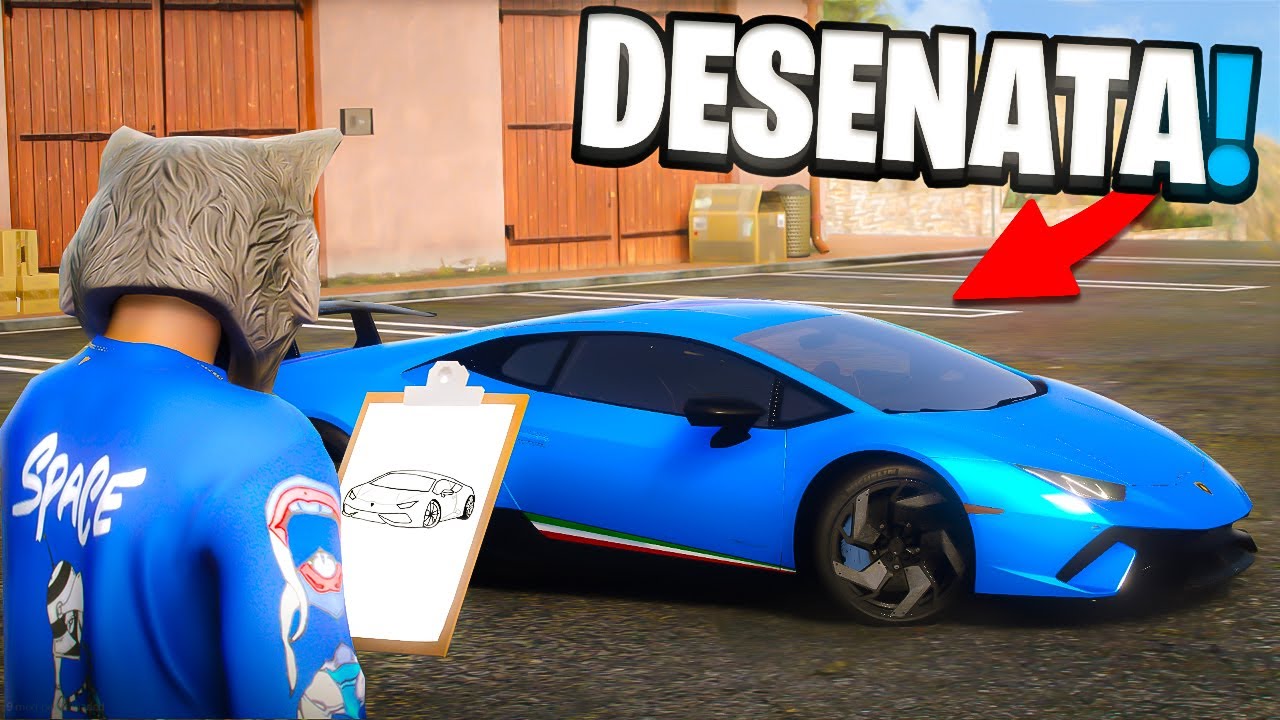 SPARG BANCI CU MASINI DESENATE I GTA 5 RP
