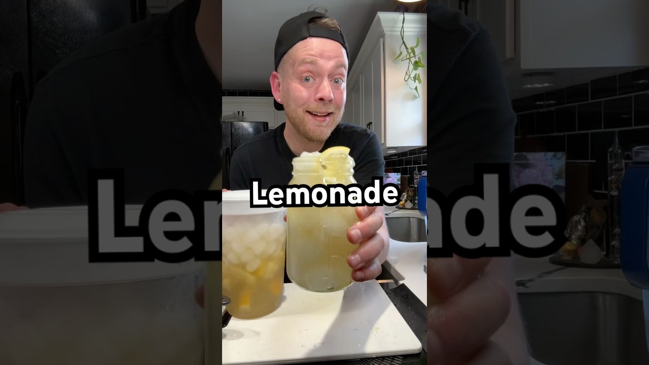 Homemade Lemonade recipe for a crowd #homemadelemonade #homemade #lemonade #lemon #try #fyp