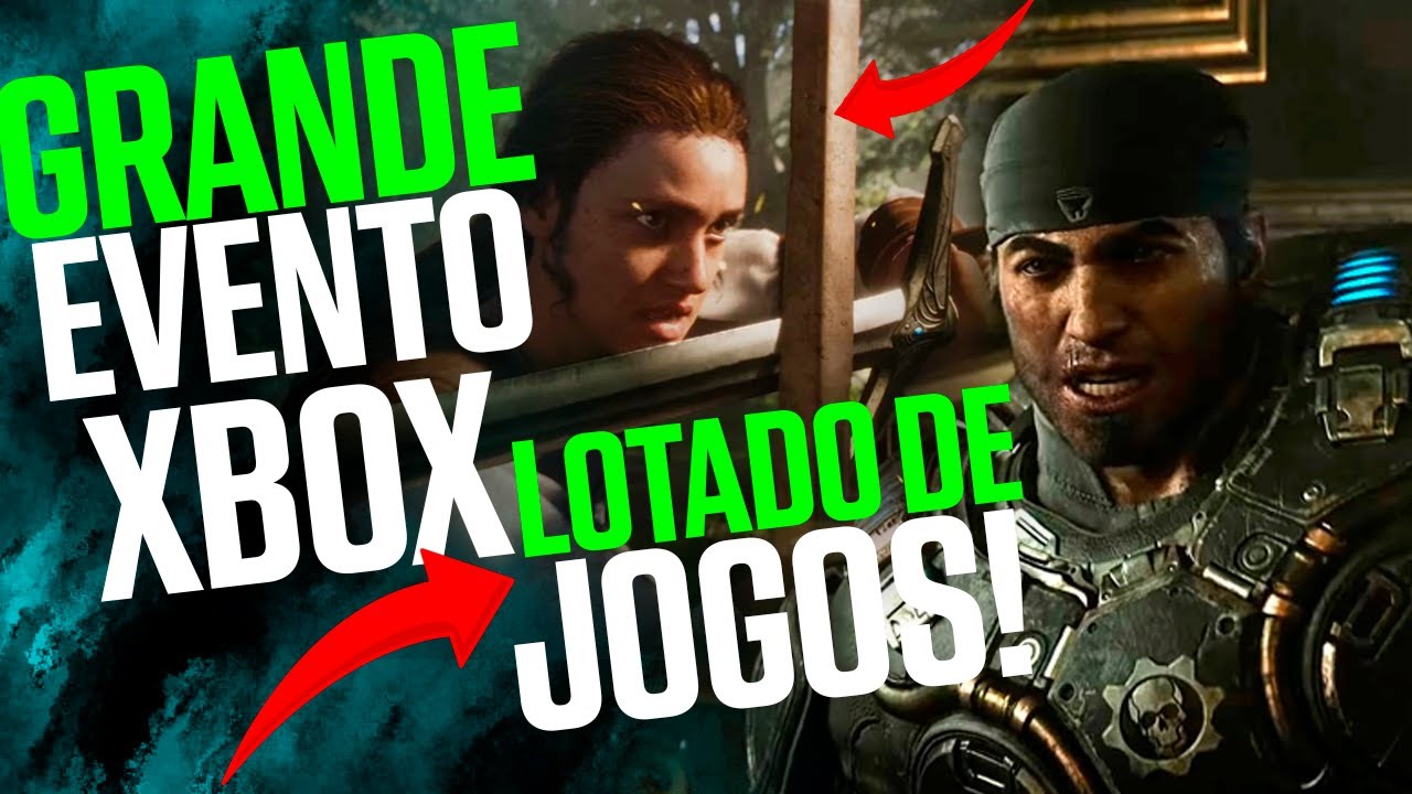 BOMBA - Mais um GRANDIOSO evento do XBOX para SUSTENTAR a ind&uacute;stria gamer com JOGOS e NOTICIAS.