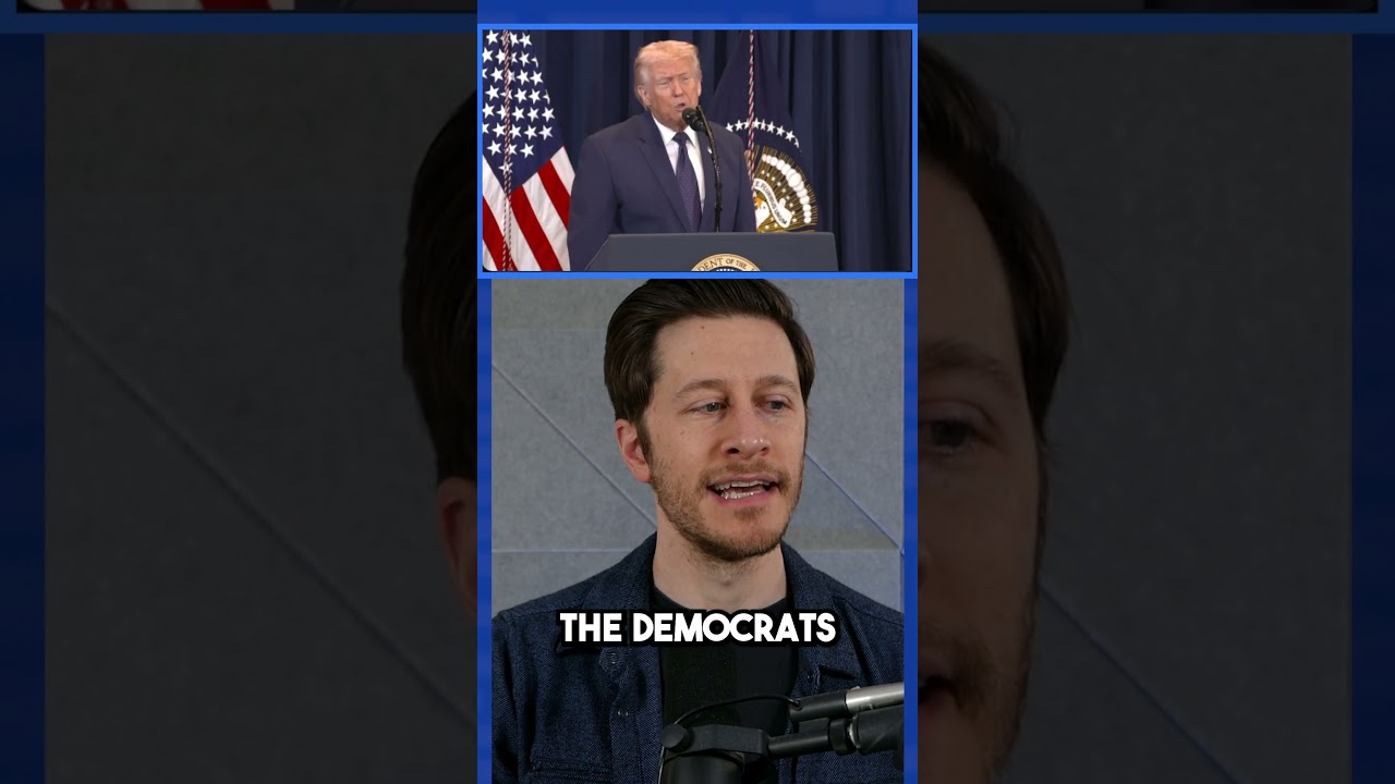 Trump asked about Iran sleeper cells, blames Democrats #shorts