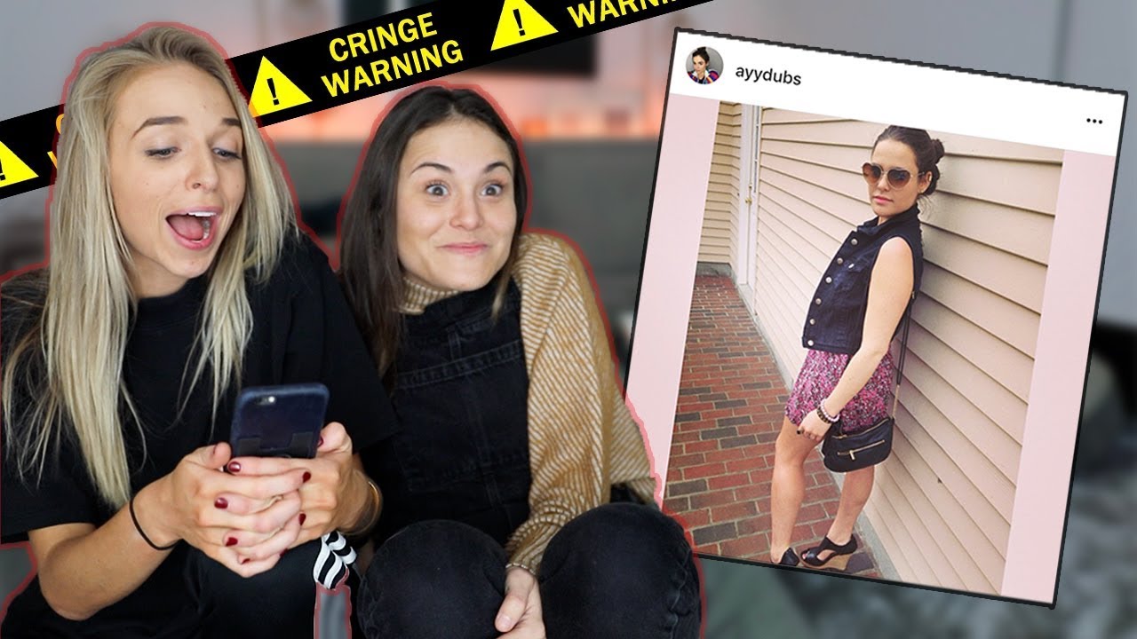 BEST FRIEND ROASTS MY OLD INSTAGRAM PICS | Collaborations