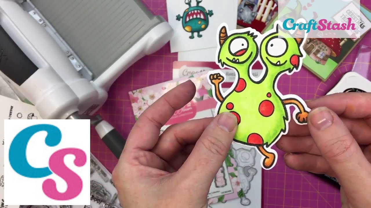 Sneak Peek: Creative Dies Monster Madness & Apple Blossom Gnome die & stamp sets!