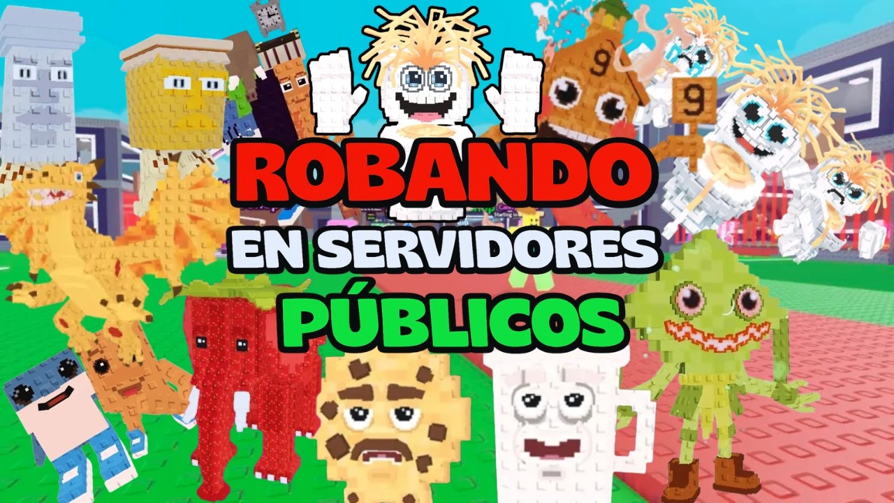 ROBANDO en SERVIDORES PUBLICOS (EN EL ADMIN ABUSE💀)