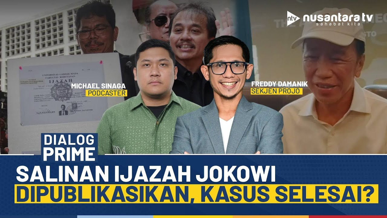 [LIVE] Salinan Ijazah Jokowi Dipublikasikan, Kasus Selesai? | DIALOG PRIME