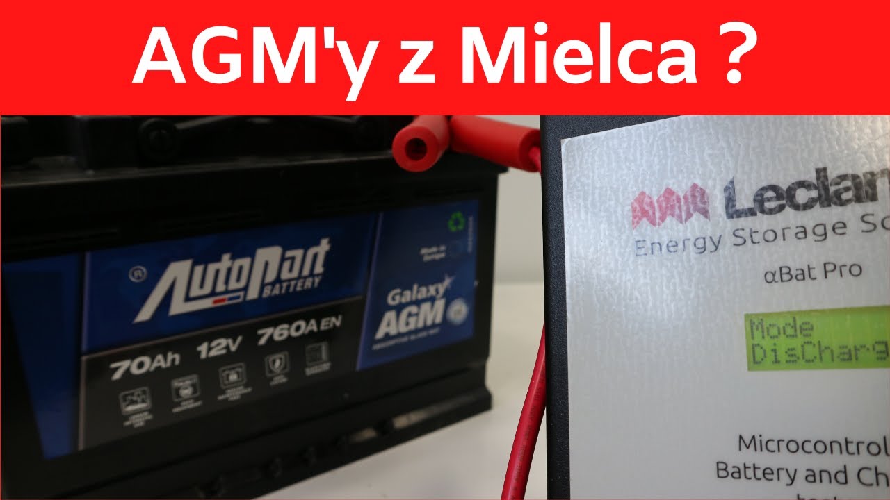 Akumulatory AGM z Mielca ? TEST