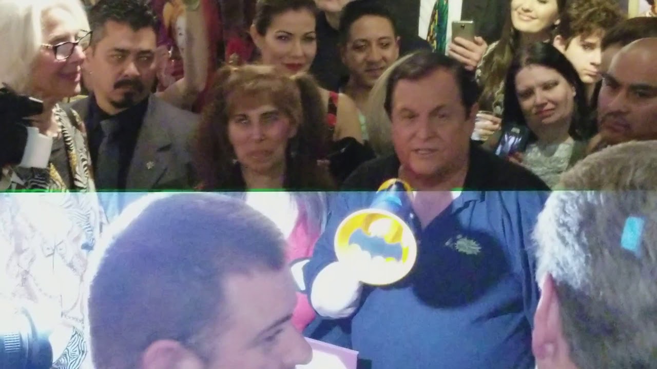 Thanks for coming! Burt Ward at the Holy Hollywood History