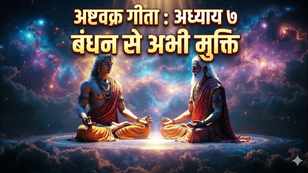 अष्टावक्र गीता अध्याय ७ – आत्मज्ञान का सर्वोच्च सत्य | Hindi Pravachan
