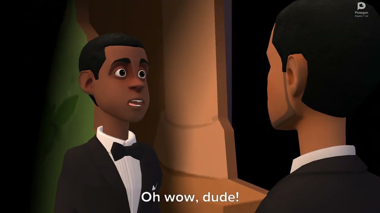 Will Smith slaps Chris Rock - Parody (Plotagon)
