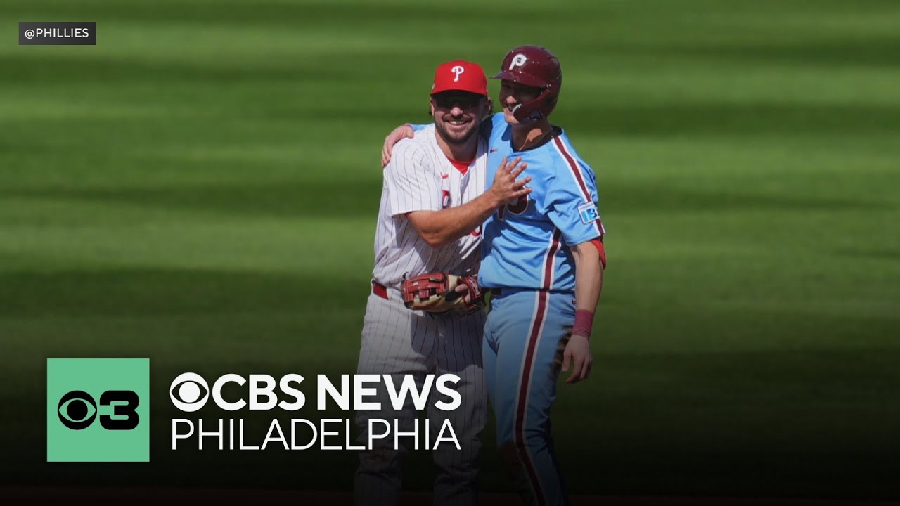 Phillies play intrasquad game in preparation of NLDS