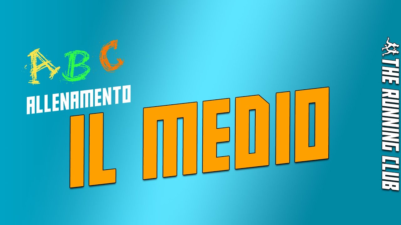 ABC dell'allenamento: corsa media