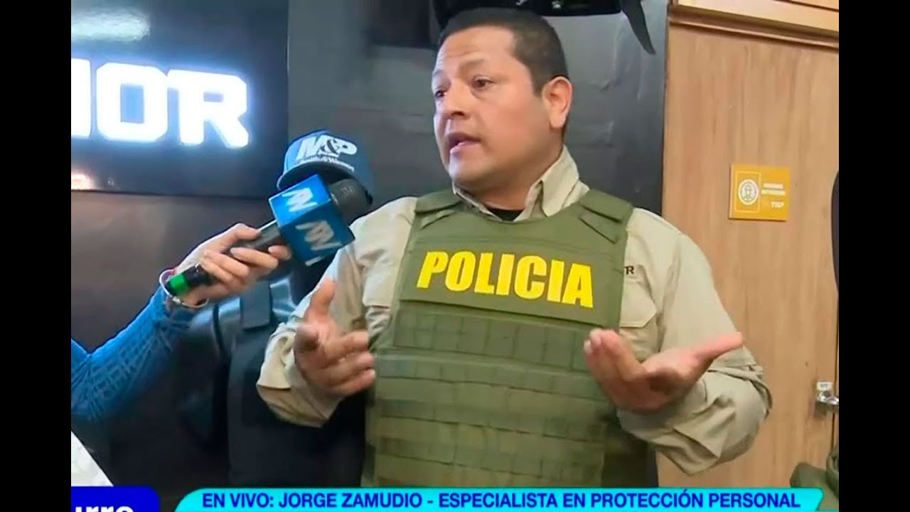 Especialista en seguridad afirma que la PNP no compra chalecos antibalas desde hace 5 a&ntilde;os