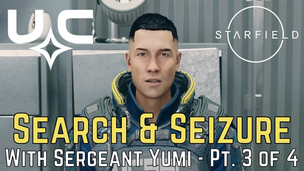 STARFIELD: New Atlantis Side Quest - UCSEC - Pt. 3 of 4 - SEARCH & SEIZURE - With Sergeant Yumi