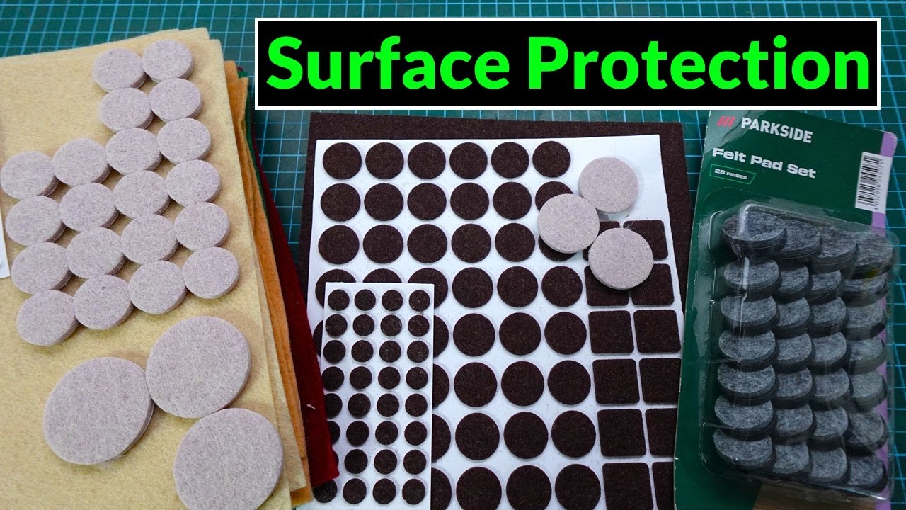 Как защитить напольные покрытия и поверхности с помощью войлочных мебельных накладок