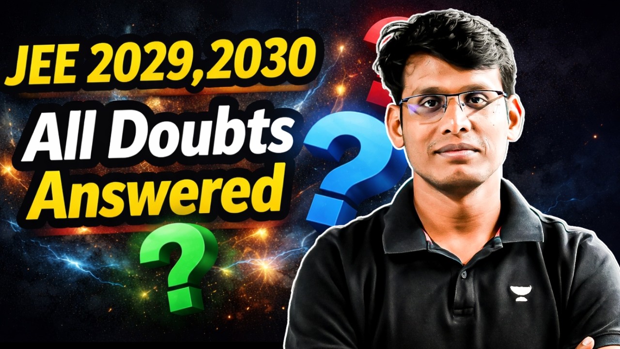 JEE 2029, 2030 Assemble | Prashant Jain #jee