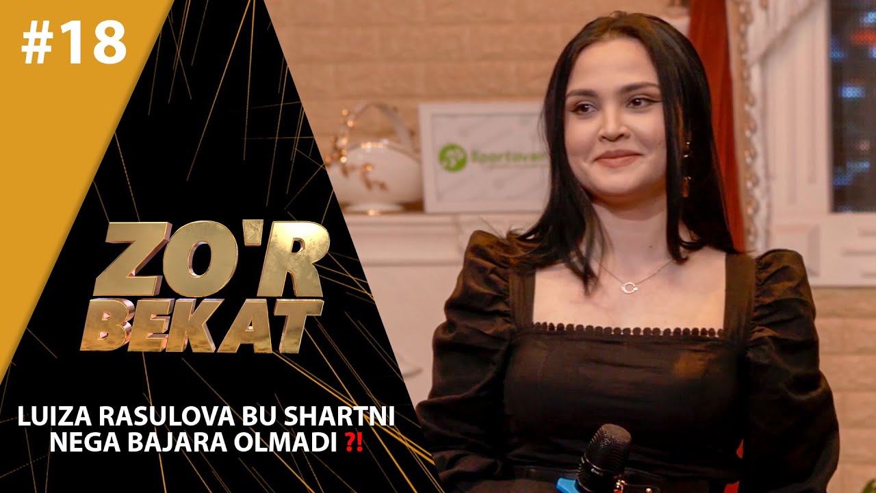 Zo'r bekat  18-son Luiza Rasulova bu shartni nega bajara olmadi ?!  (13.02.2021)