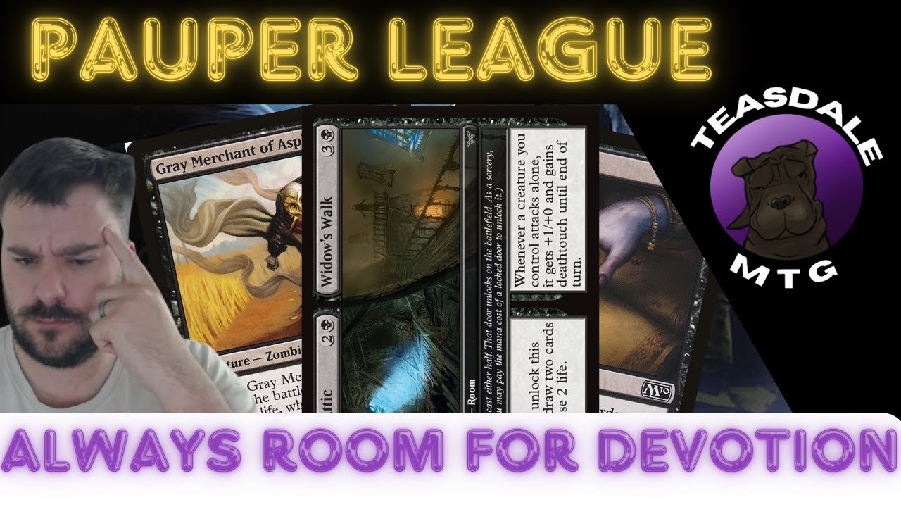 Mono Black Devotion   Rooms are so good for Pauper!