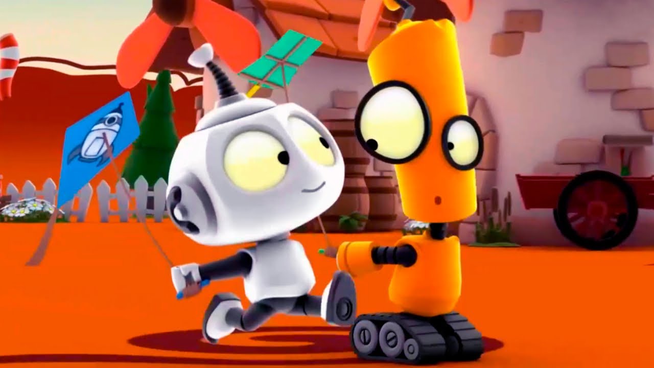 Flying A Kite | Rob The Robot | Toddler Learning Video