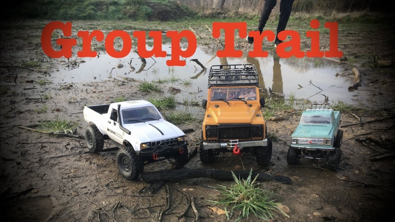 WPL C24-1, MN90 Land Rover & Axial SCX24 group trial