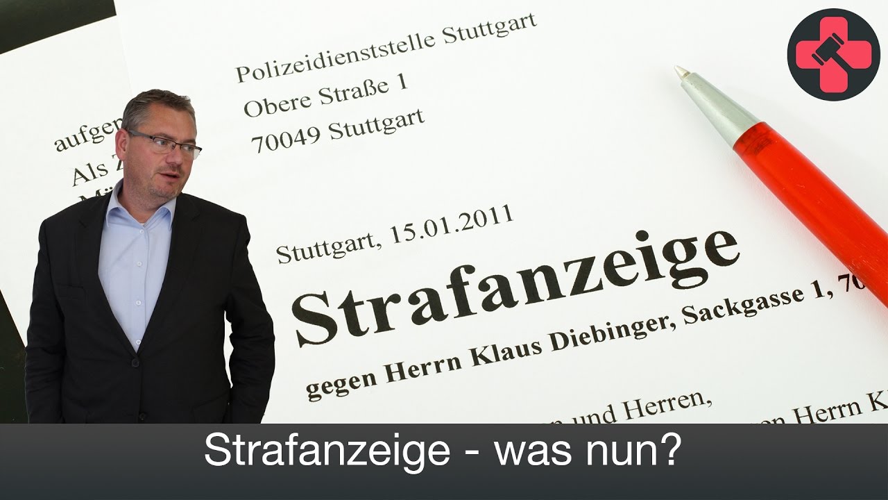 Strafanzeige - was nun? | EXPERTEHILFT mit Rechtsanwalt Frank Hannig