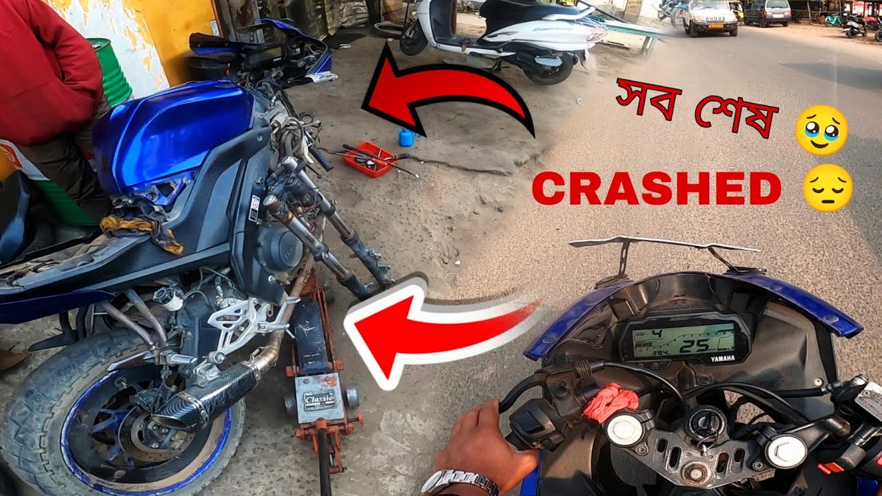 Accident hoye geche amr......😭😔