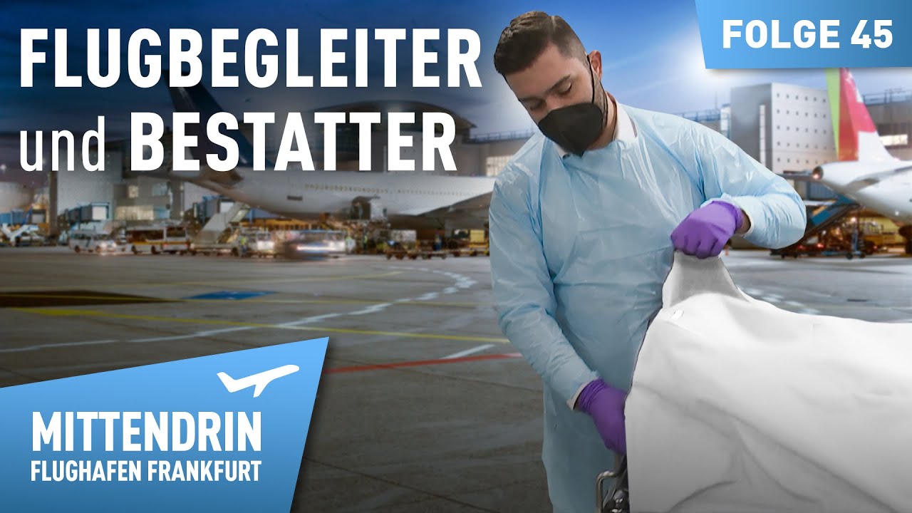 Heute Bestatter, morgen Flugbegleiter &ndash; Daniels Traumjobs | Mittendrin Flughafen Frankfurt 45