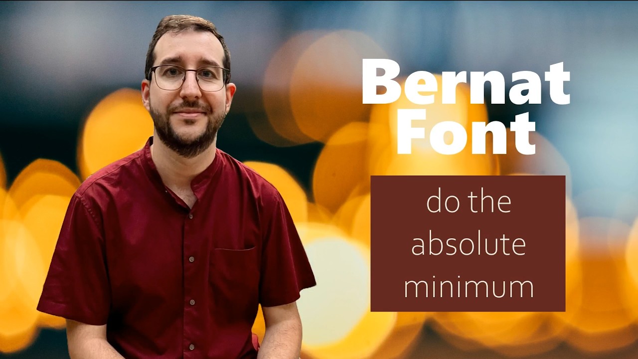 Бернат Фонт &ndash; Делайте абсолютный минимум