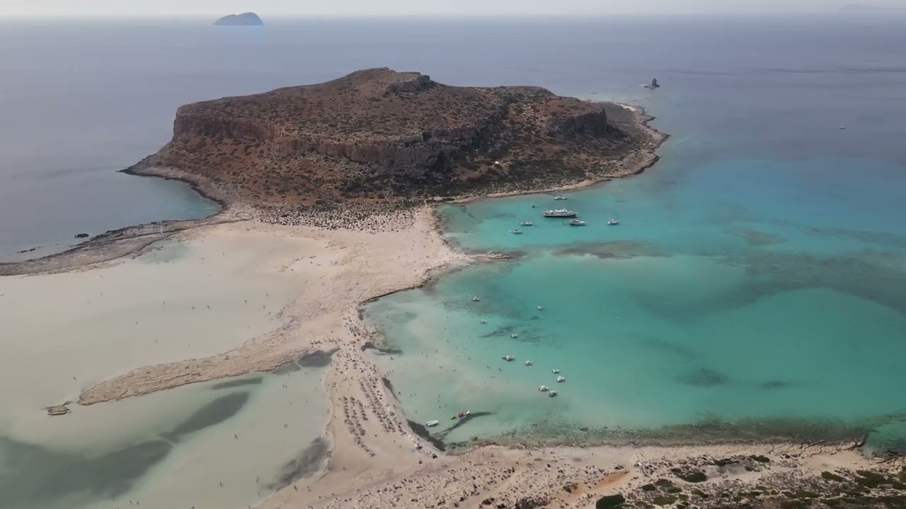 Plaża Elafonisi i Balos I Grecja - Kreta 09.2023 I 4K