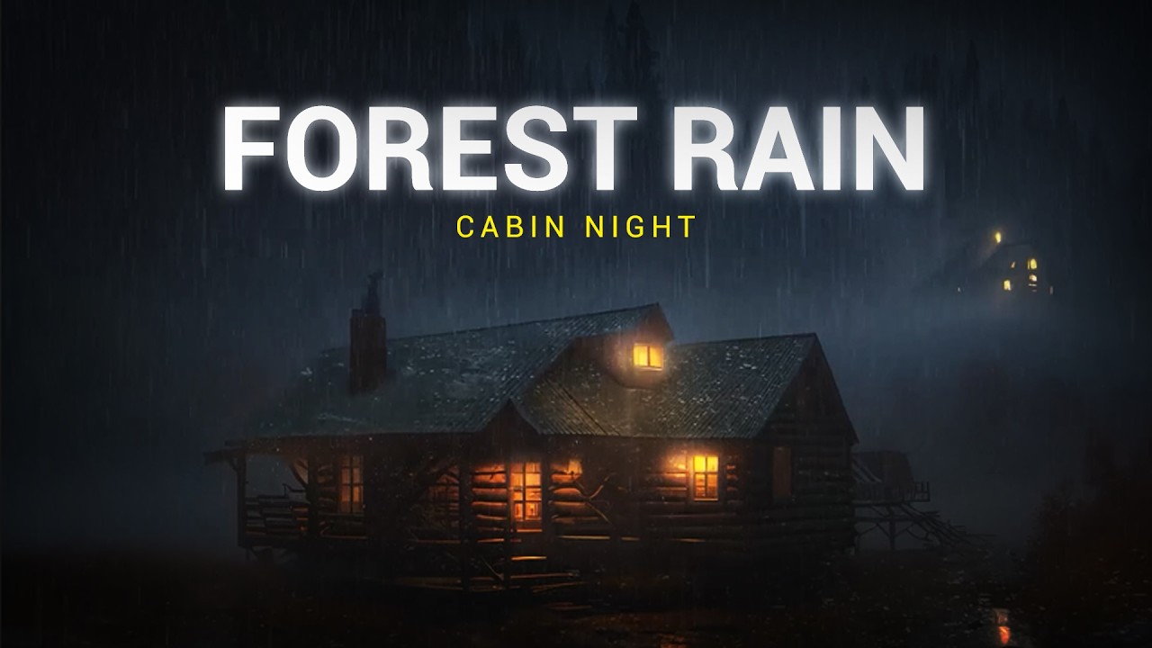 5 Hours Gentle Rain Sounds (No Thunder) for Deep Sleep & Anxiety Relief