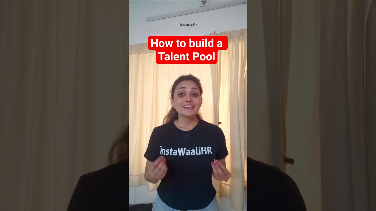 How To Build a Talent Pool (Recruitment Strategies) #shorts