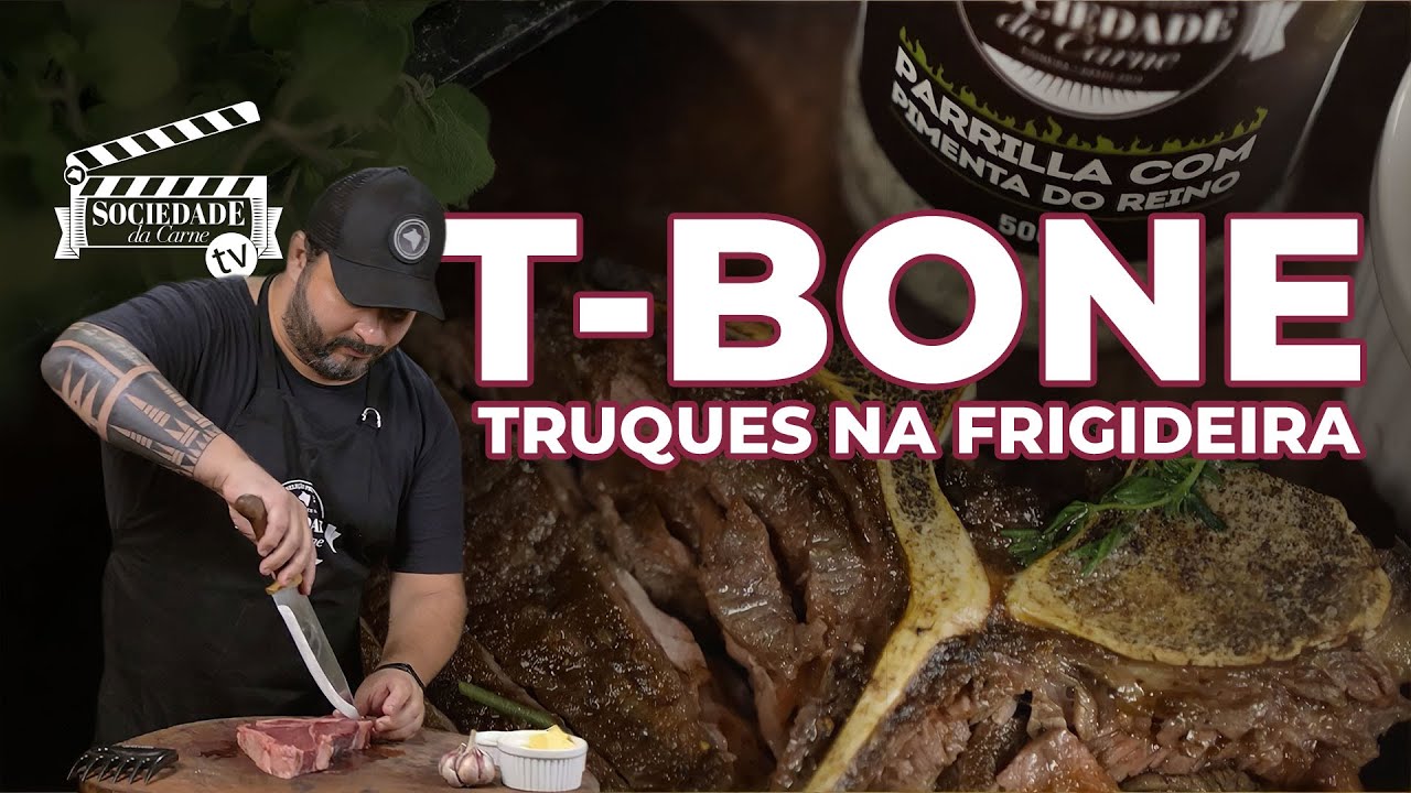 Como fazer um T-Bone Steak PERFEITO na frigideira