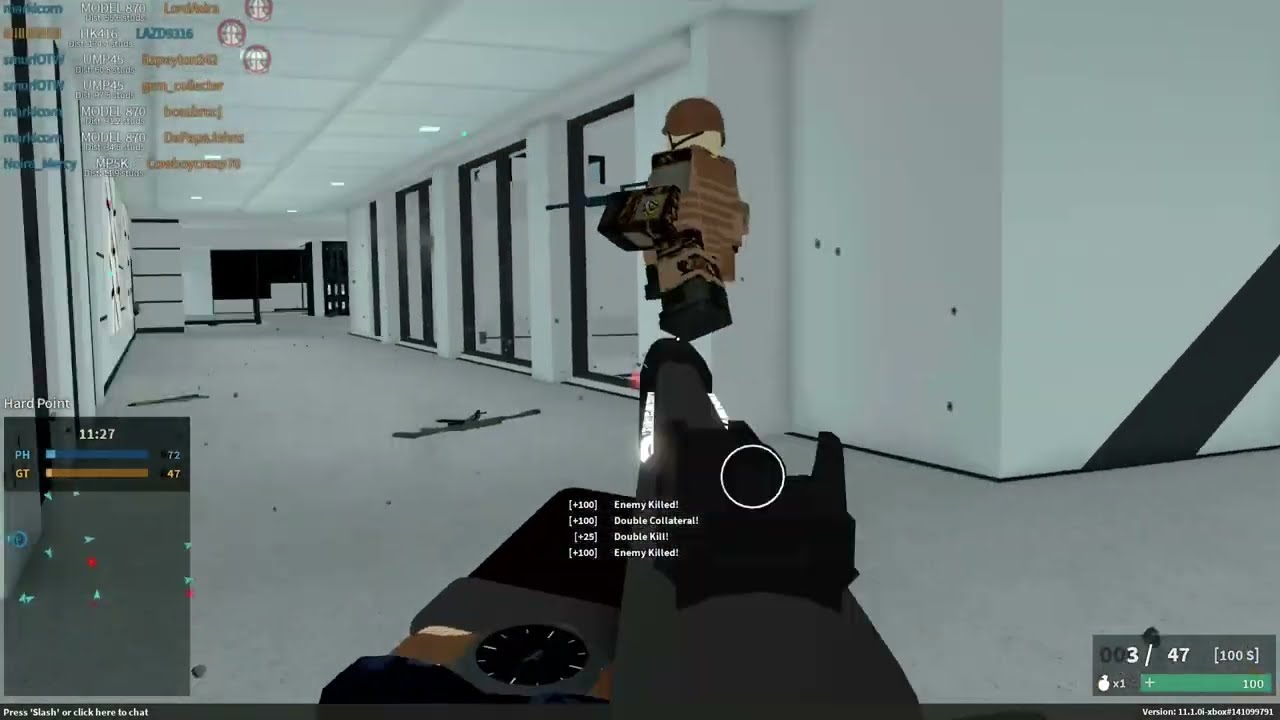 Phantom Forces 870 Record for Console! 139 Kills!