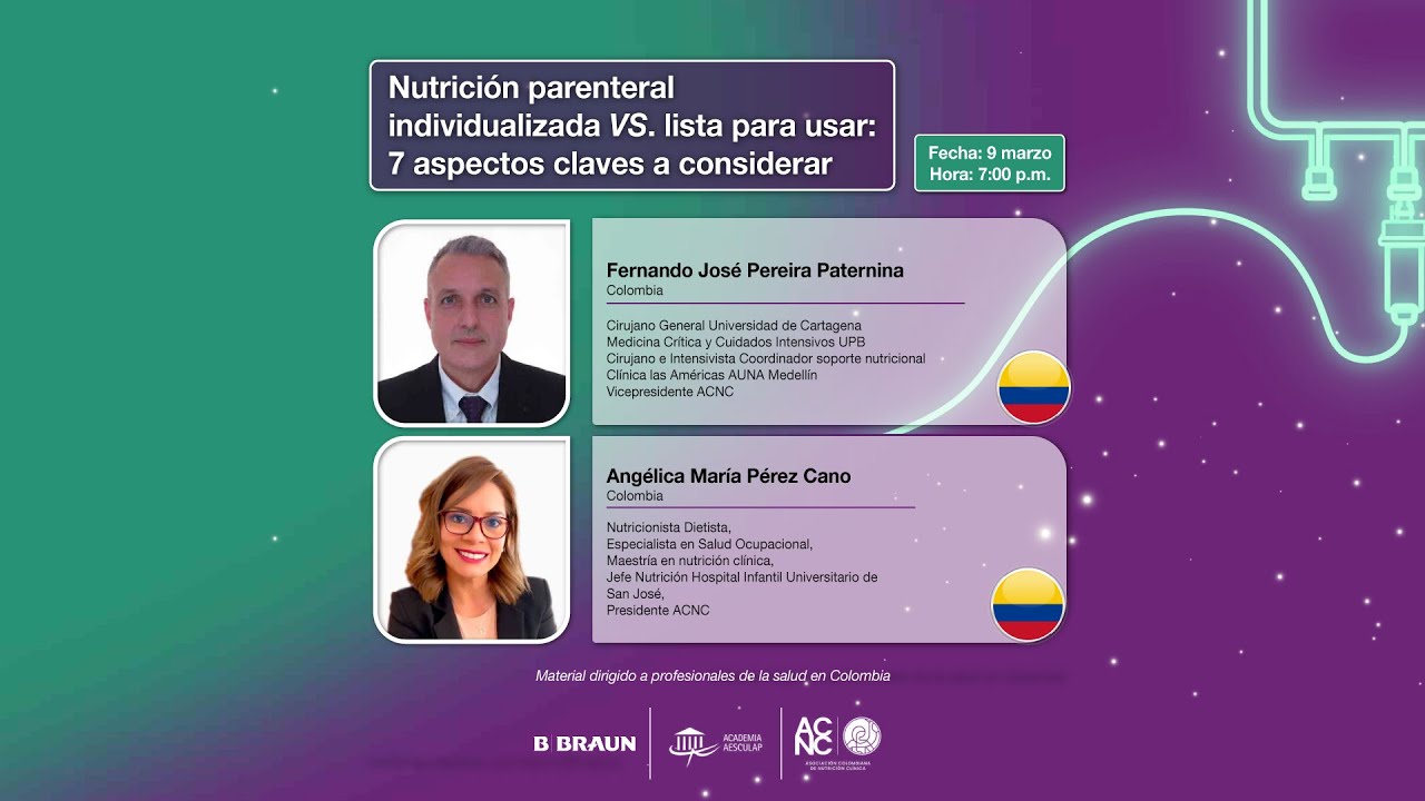 Nutrición parenteral individualizada VS. lista para usar: 7 aspectos claves a considerar