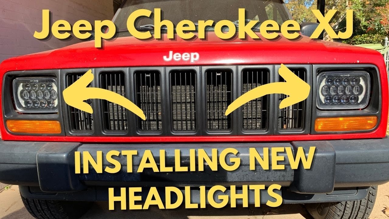 Jeep Cherokee: Installing New LED Headlights