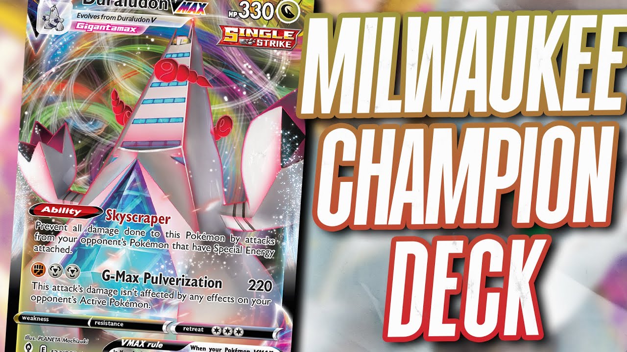 CHAMPION DURALUDON VMAX takes down BLISSEY V in the finals of Milwaukee! [Pokemon TCG Online]