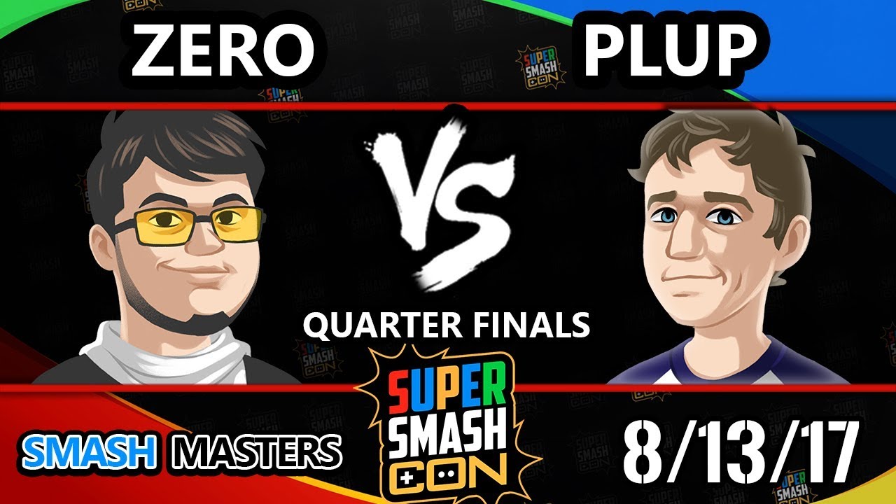 Smash Con 2017 Smash Masters - TSM | Zero vs. PG | Plup - Quarter Finals